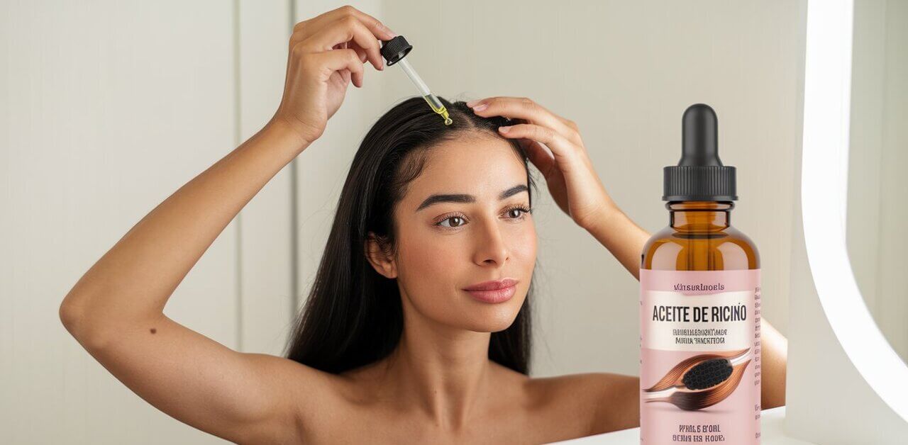 aceite de ricino para cuero cabelludo
