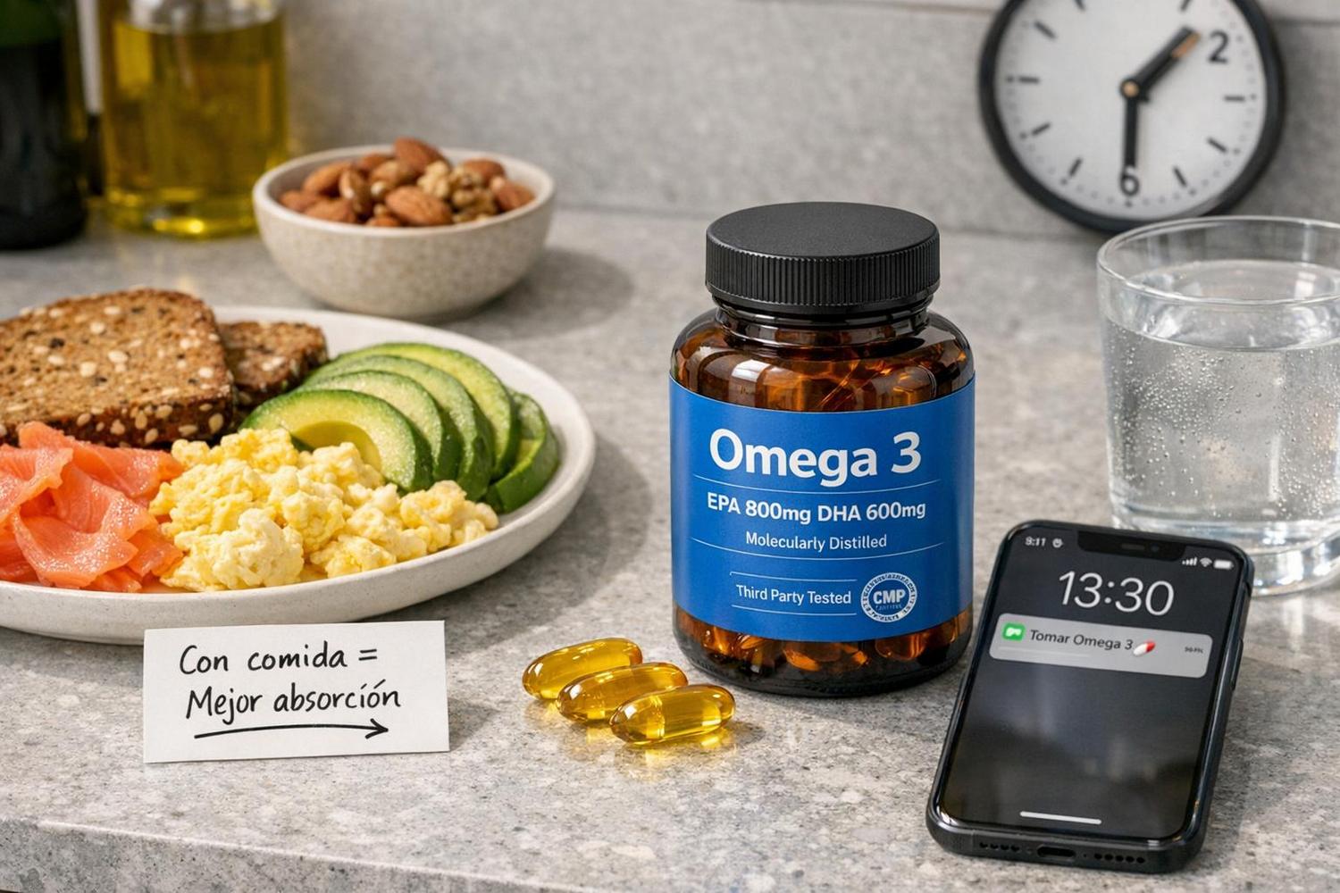 ¿A que Hora se Toma el Omega 3?