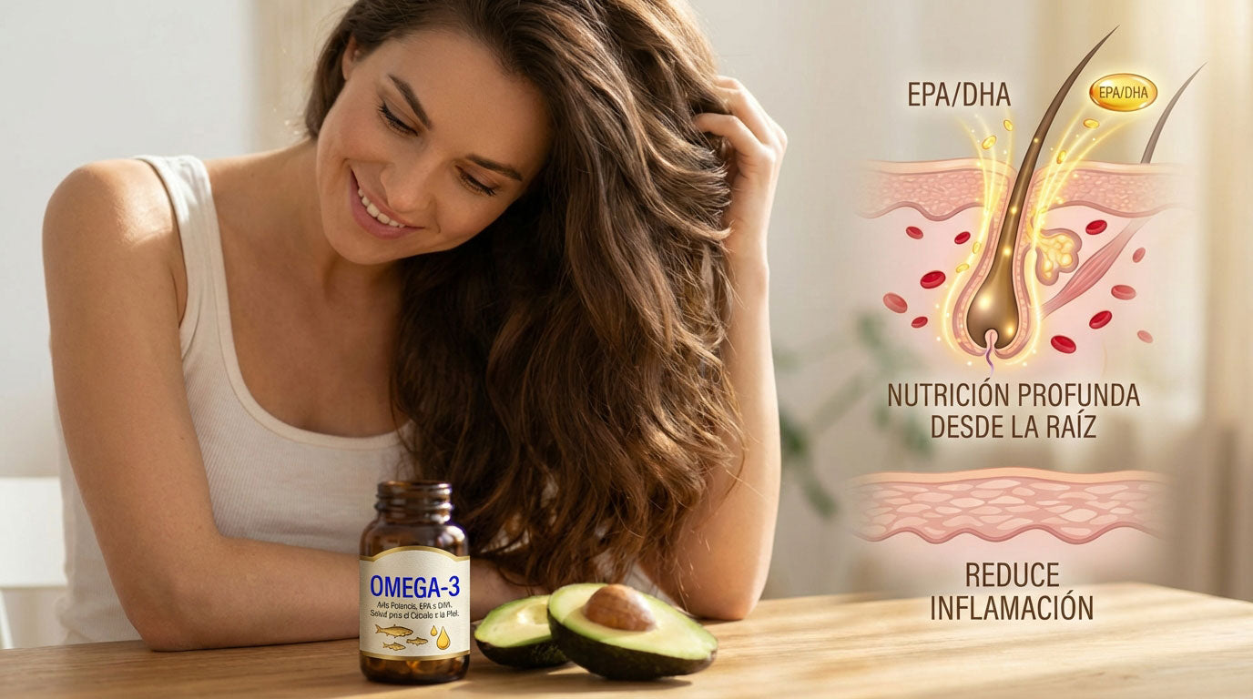 El Omega 3 Sirve para el Cabello