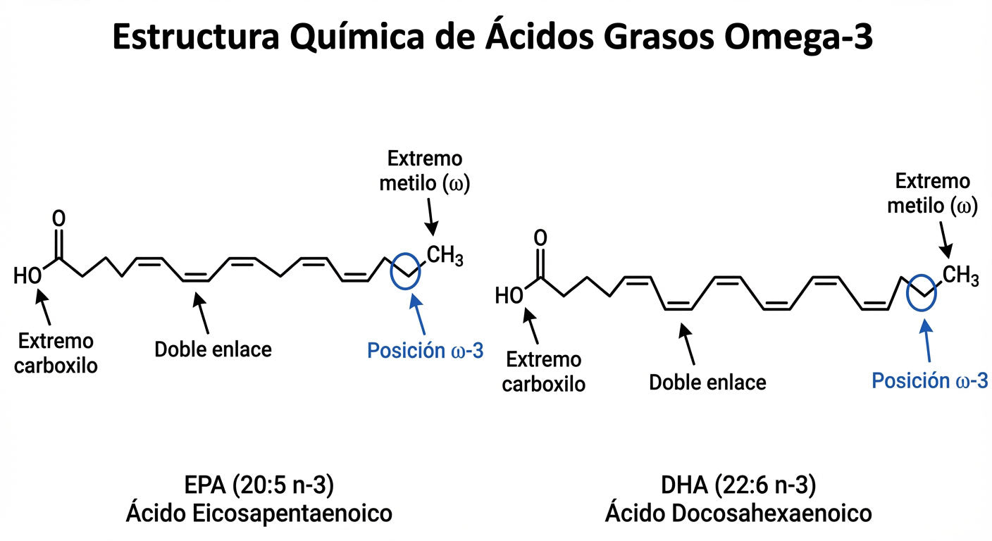 Estructura Química del Omega 3