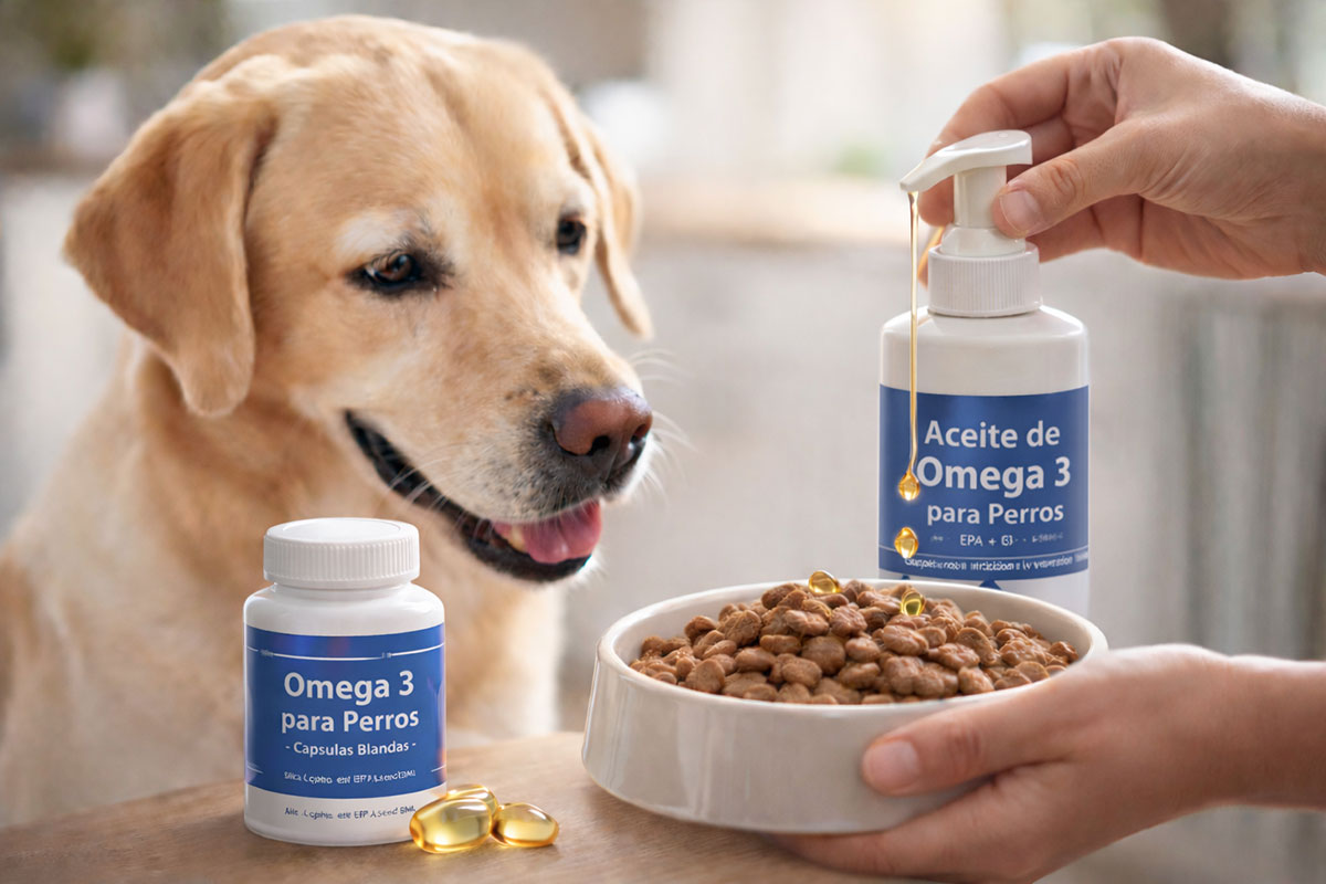 Omega 3 para Perros - beneficios y dosis
