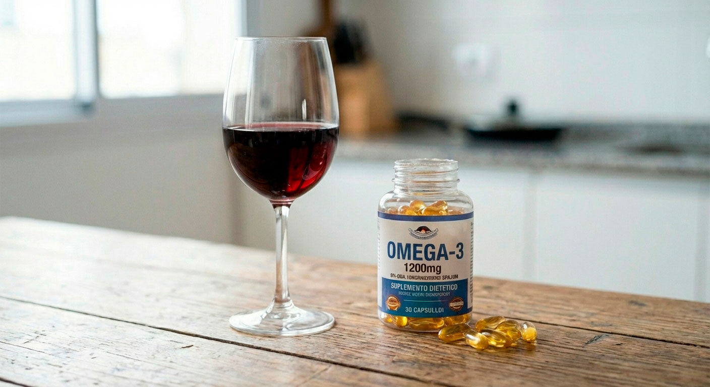 Omega 3 y Alcohol - Es Seguro o Afecta tu Salud