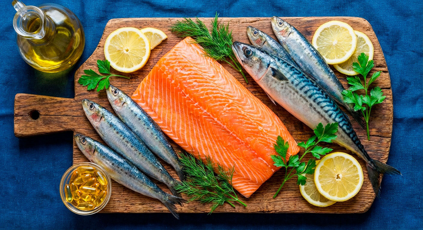 Pescado Azul con Omega 3 - Cuáles Comer y Cuánto Necesitas